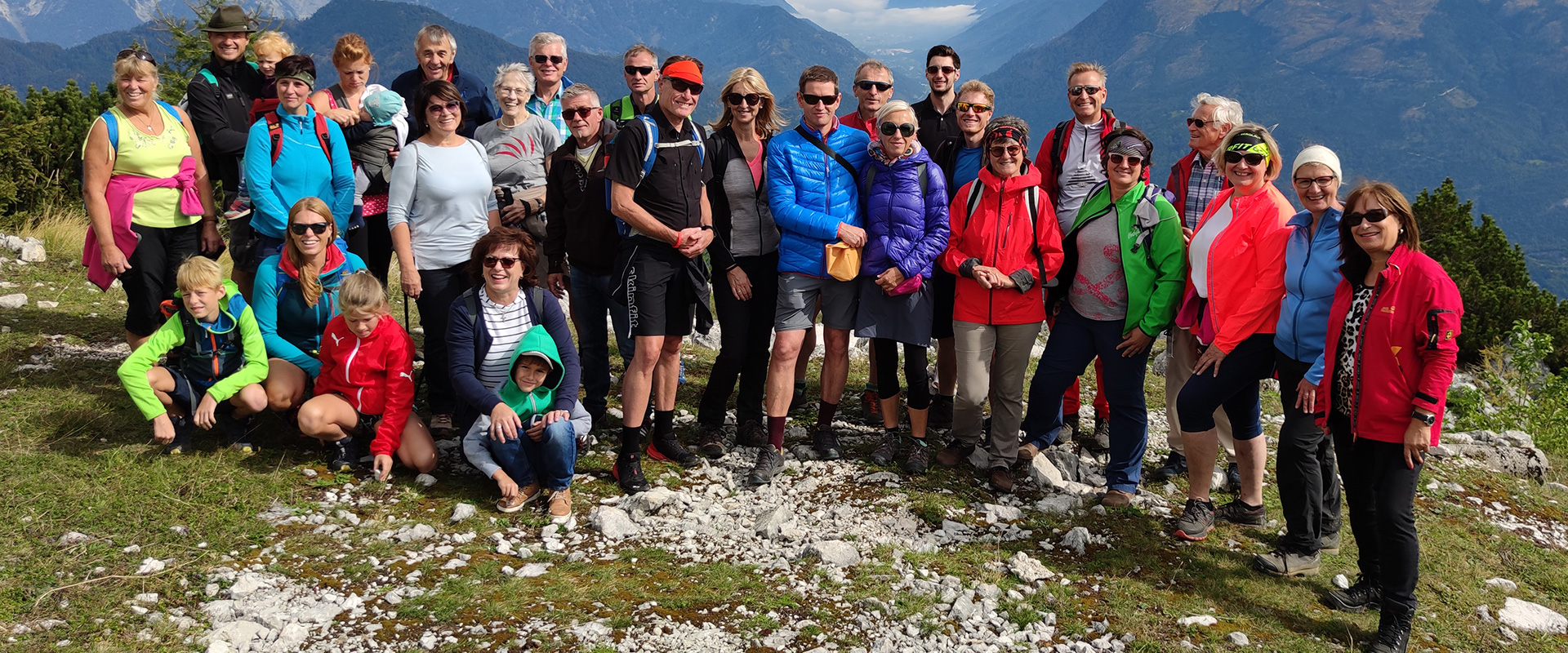 Wandertag 2020 Gruppenbild
